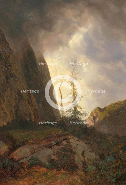 Wettertanne. Creator: Calame, Alexandre (1810-1864).