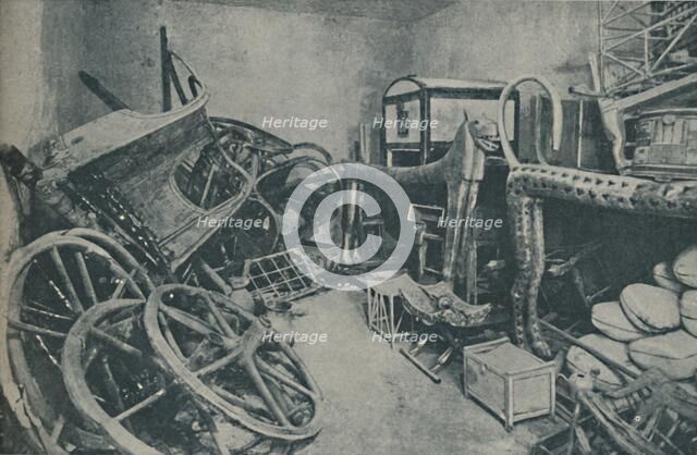 'Wealth Beyond the Dreams of Avarice Consigned to the Tomb', c1935. Artist: Unknown.