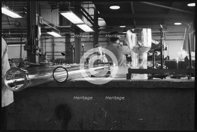 Wear Flint Glass Works, Alfred Street, Millfield, Sunderland, 1961. Creator: Eileen Deste.