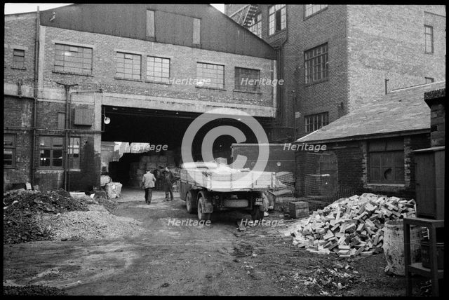 Wear Flint Glass Works, Alfred Street, Millfield, Sunderland, 1961. Creator: Eileen Deste.