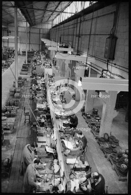 Wear Flint Glass Works, Alfred Street, Millfield, Sunderland, 1961. Creator: Eileen Deste.