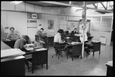 Wear Flint Glass Works, Alfred Street, Millfield, Sunderland, 1961. Creator: Eileen Deste
