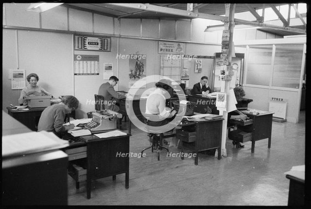 Wear Flint Glass Works, Alfred Street, Millfield, Sunderland, 1961. Creator: Eileen Deste.