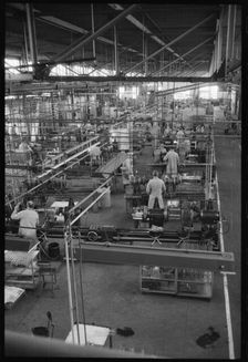 Wear Flint Glass Works, Alfred Street, Millfield, Sunderland, 1961. Creator: Eileen Deste