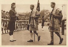 Wearing the Balmoral Tartan Balmoral, 1936 (1937)