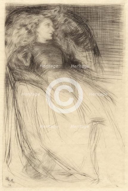 Weary, 1863. Creator: James Abbott McNeill Whistler.