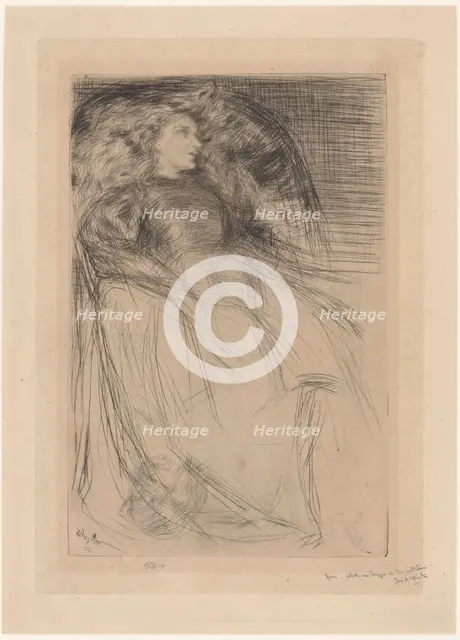 Weary, 1863. Creator: James Abbott McNeill Whistler.