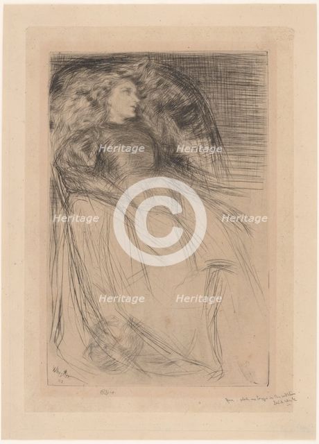 Weary, 1863. Creator: James Abbott McNeill Whistler.