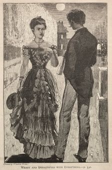 Weary and Dissatisfied with Everything, 1869. Creator: Winslow Homer (American, 1836-1910)