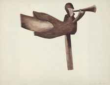 Weather Vane, 1935/1942. Creator: Mildred E Bent