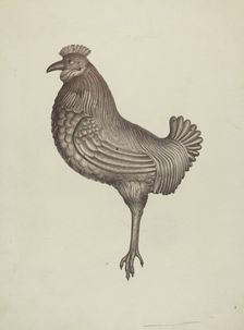 Weather Vane, 1935/1942. Creator: Robert Pohle