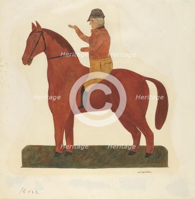 Weather Vane, 1935/1942. Creator: Carl Strehlau.