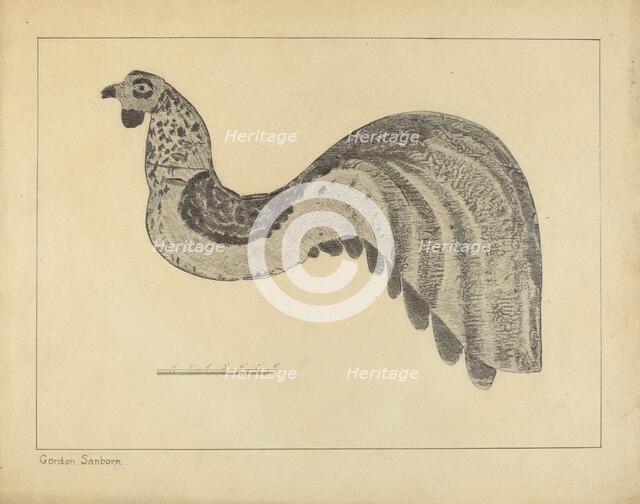 Weather Vane, 1935/1942. Creator: Gordon Sanborn.