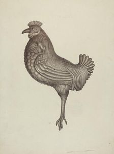 Weather Vane, 1935/1942. Creator: Robert Pohle
