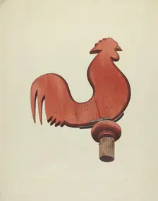 Weather Vane, 1939. Creator: John Sullivan