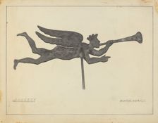 Weather Vane - Angel Gabriel, c. 1939. Creator: Salvatore Borrazzo