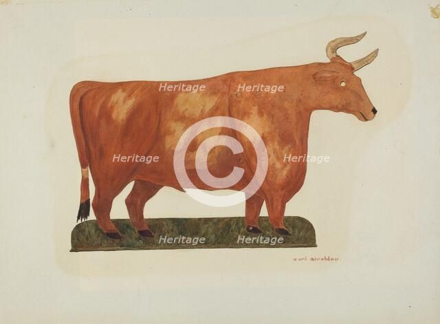 Weather Vane, c. 1940. Creator: Carl Strehlau.