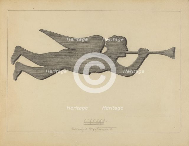 Weather Vane, c. 1936. Creator: Bernard Westmacott.