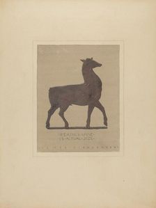 Weather Vane, c. 1936. Creator: Elmer G Anderson