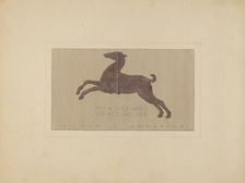 Weather Vane, c. 1936. Creator: Elmer G Anderson