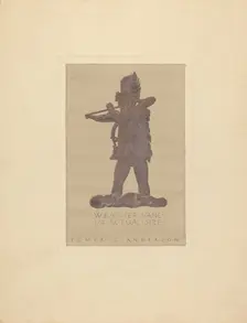 Weather Vane, c. 1936. Creator: Elmer G Anderson