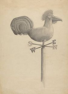 Weather Vane, c. 1936. Creator: Helen Hobart