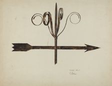 Weather Vane, c. 1936. Creator: Roberta Elvis
