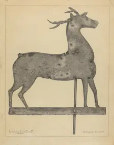 Weather Vane, c. 1936. Creator: Rollington Campbell