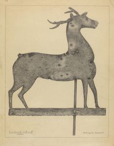 Weather Vane, c. 1936. Creator: Rollington Campbell