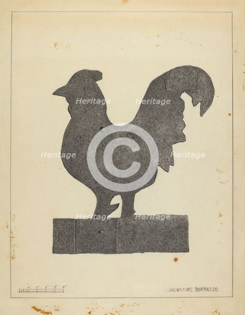 Weather Vane, c. 1936. Creator: Salvatore Borrazzo.