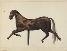 Weather Vane, c. 1937. Creator: Mina Lowry