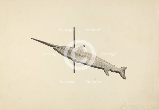 Weather Vane, c. 1937. Creator: David Donovan.