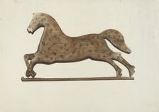 Weather Vane, c. 1937. Creator: Helen D Bashian