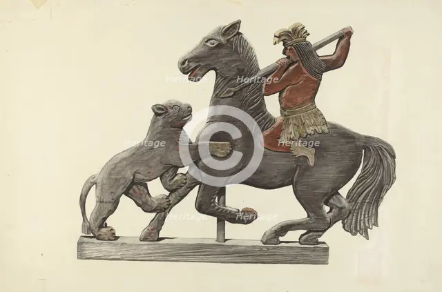 Weather Vane, c. 1937. Creator: John Davis.