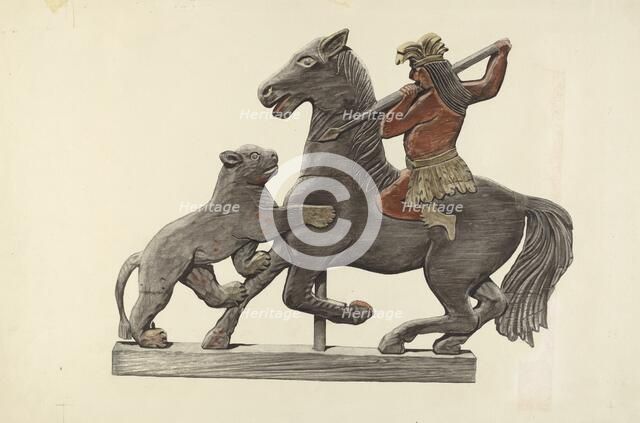 Weather Vane, c. 1937. Creator: John Davis.