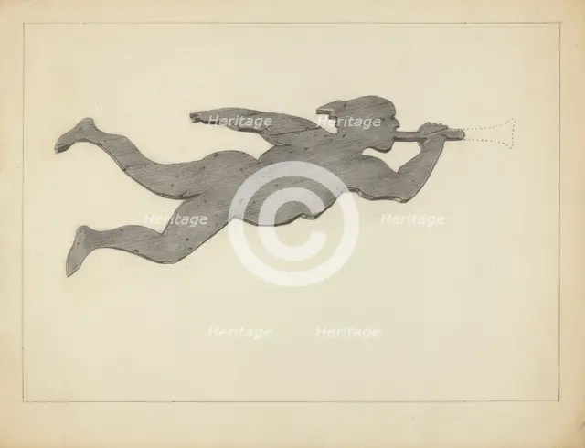 Weather Vane, c. 1937. Creator: Joseph Stonefield.