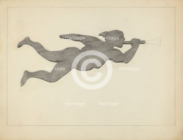 Weather Vane, c. 1937. Creator: Joseph Stonefield.