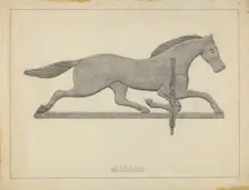 Weather Vane, c. 1937. Creator: Joseph Stonefield