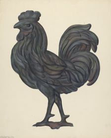 Weather Vane, c. 1937. Creator: Walter Hochstrasser