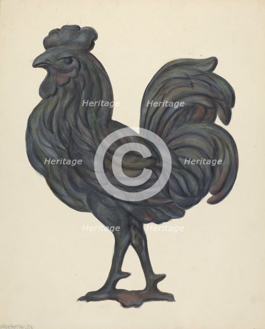 Weather Vane, c. 1937. Creator: Walter Hochstrasser.