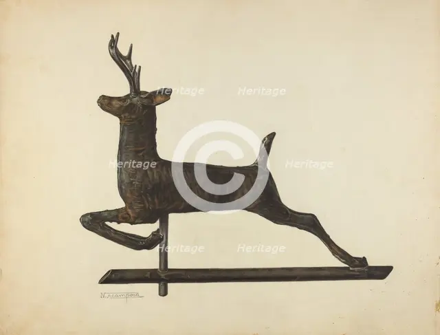 Weather Vane, c. 1938. Creator: Nicholas Acampora.