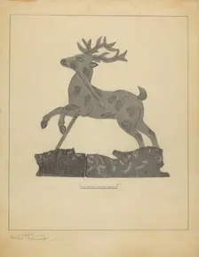 Weather Vane, c. 1938. Creator: Bernard Westmacott