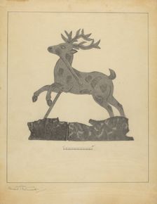 Weather Vane, c. 1938. Creator: Bernard Westmacott
