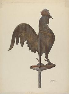 Weather Vane, c. 1938. Creator: Beverly Chichester