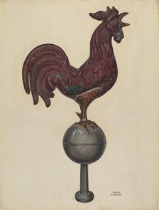 Weather Vane, c. 1938. Creator: Beverly Chichester