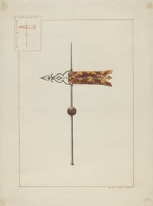 Weather Vane, c. 1938. Creator: Ernest A Towers Jr
