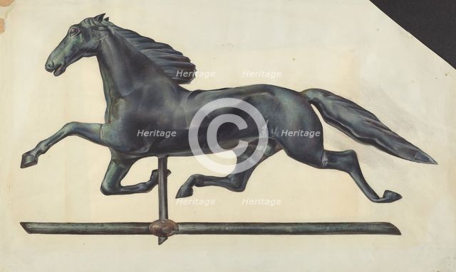 Weather Vane, c. 1938. Creator: James McLellan.
