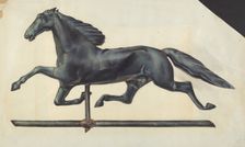Weather Vane, c. 1938. Creator: James McLellan