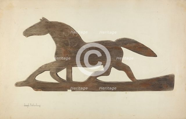 Weather Vane, c. 1938. Creator: Joseph Rothenberg.