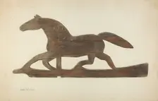 Weather Vane, c. 1938. Creator: Joseph Rothenberg